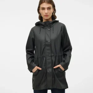 Vero Moda - Parka Impermeabile - Nero