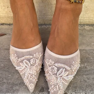 DECOLLETE RICAMI IN PERLINE