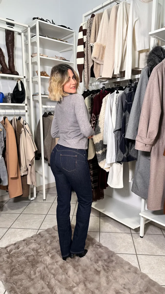 Jeans Straight Push Up – Effetto –5 kg - immagine 4