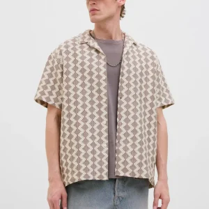 JACK & JONES CAMICIA TEXTURE RELAXED FIT