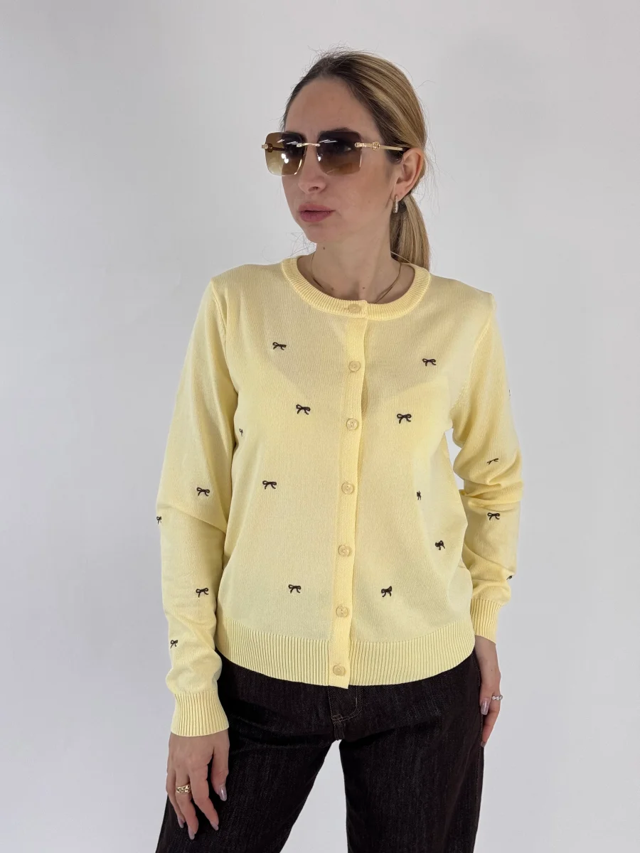 CARDIGAN DAIANA GIALLO - immagine 5