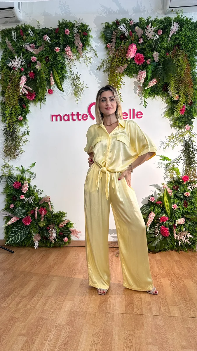 Coordinato Morgana giallo burro - immagine 3