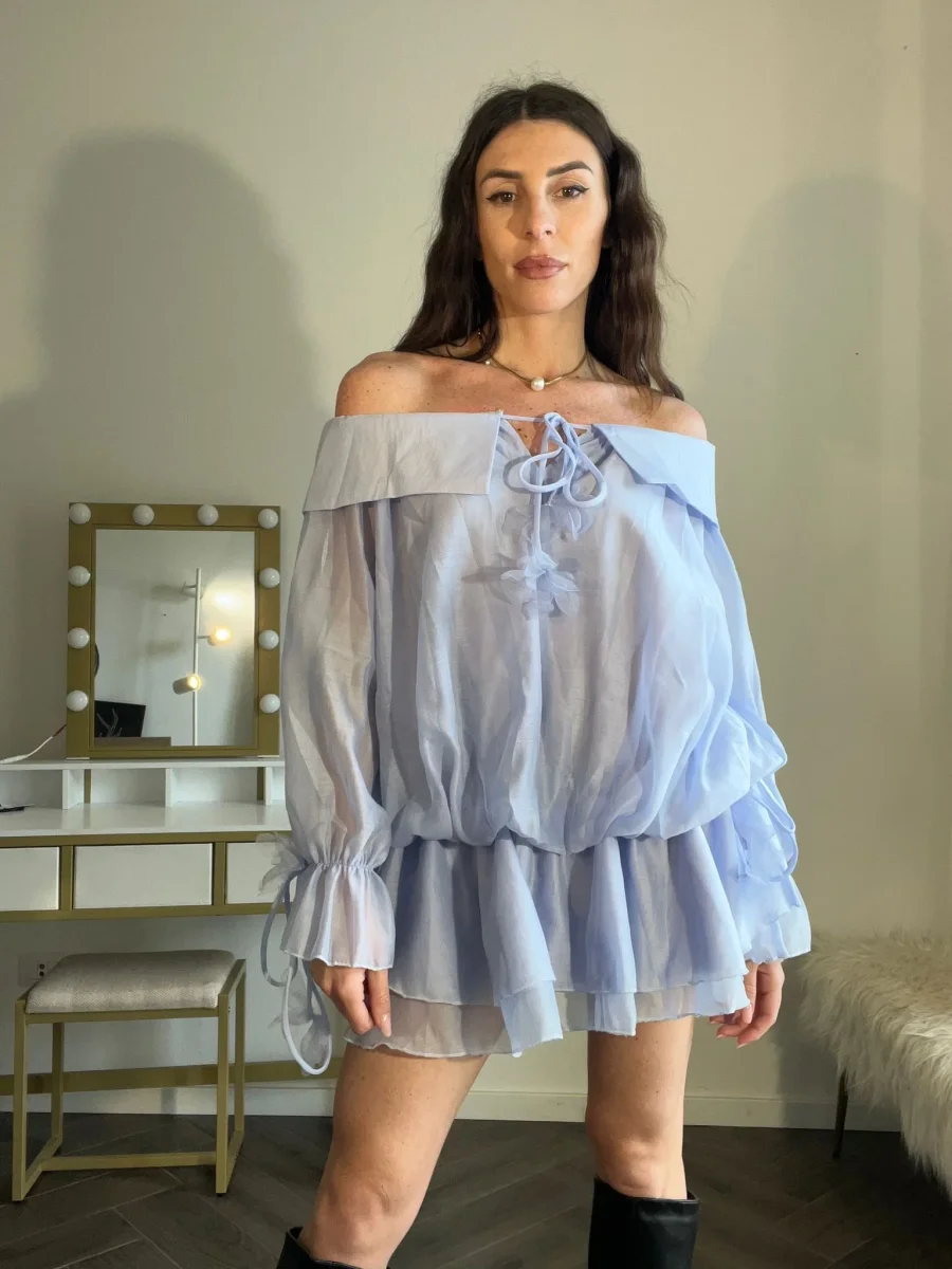 abito “PASTEL VIBES” 4 colori disponibili