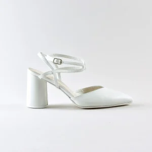 Ankle Strap Madame 70mm – Nappa Avorio