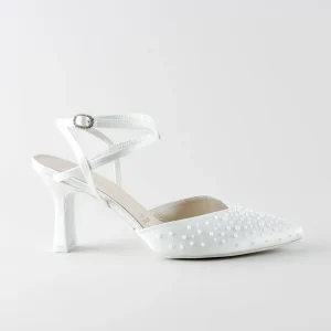 Scarpa Sposa con applicazioni a mano