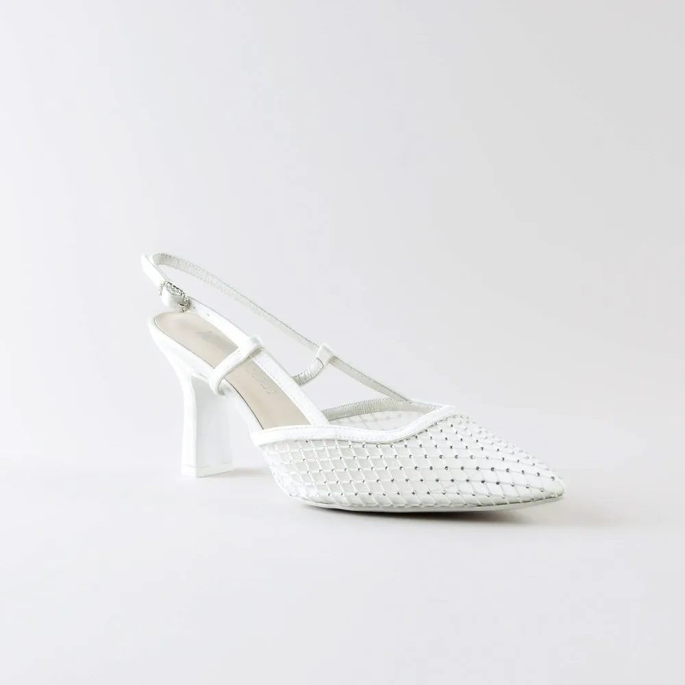 Slingback Reila 70 mm – Rete Strass - immagine 3