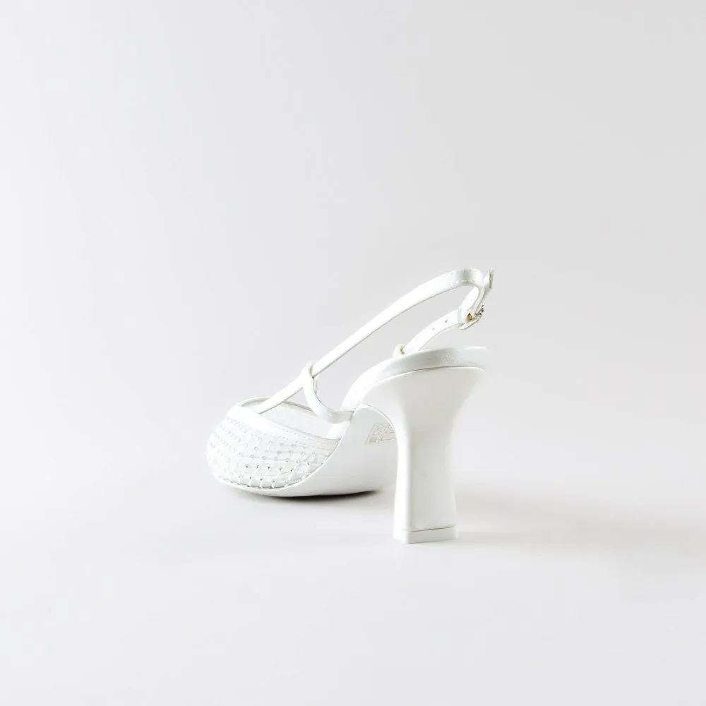 Slingback Reila 70 mm – Rete Strass - immagine 6