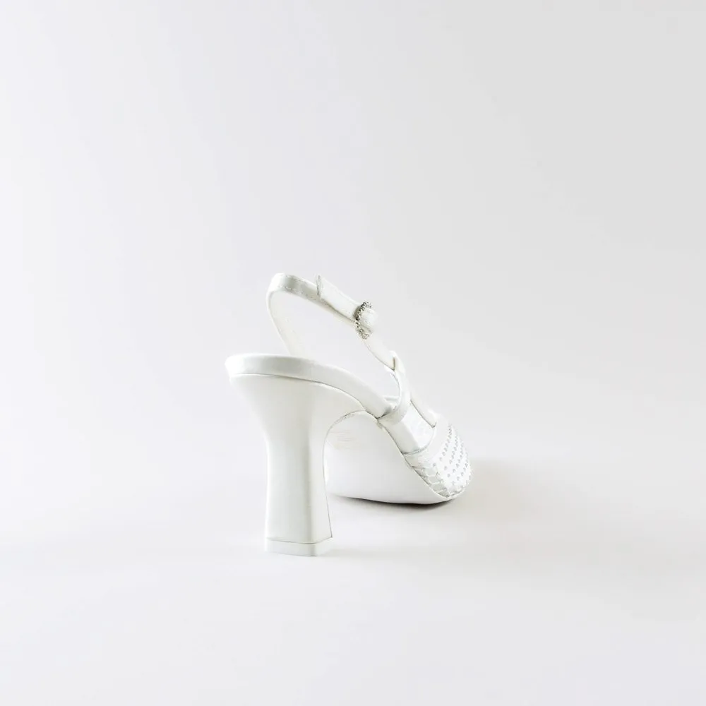 Slingback Reila 70 mm – Rete Strass - immagine 7