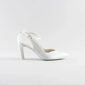 Décolleté Virginia 70 mm – Satin Avorio