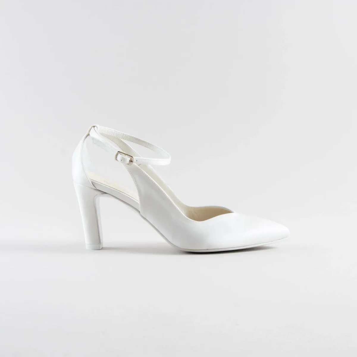 Décolleté Virginia 70 mm – Satin Avorio