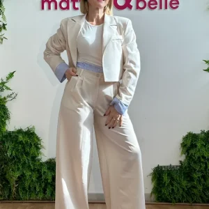 Tailleur Crop  effetto boxer