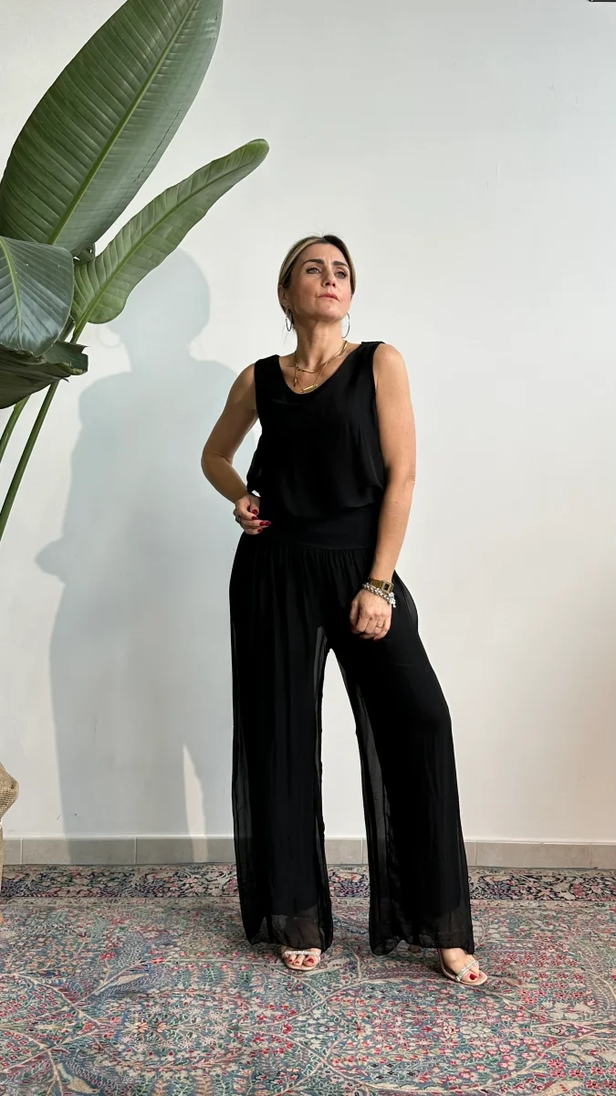 Top Lalla misto seta - immagine 6