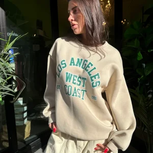 Felpa over “Los Angeles” 2 colori