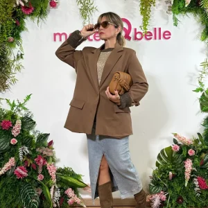 Blazer Monopetto Milly Cammello