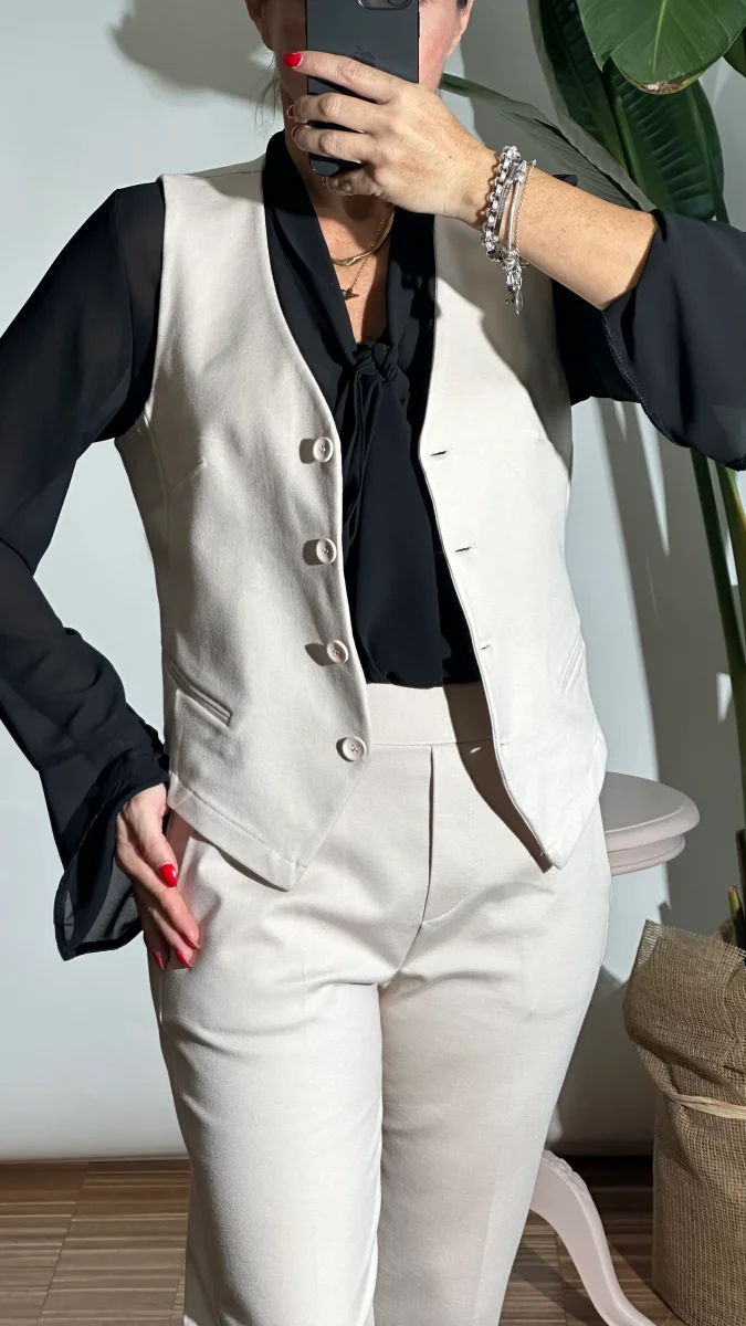 Gilet punto milano - immagine 2