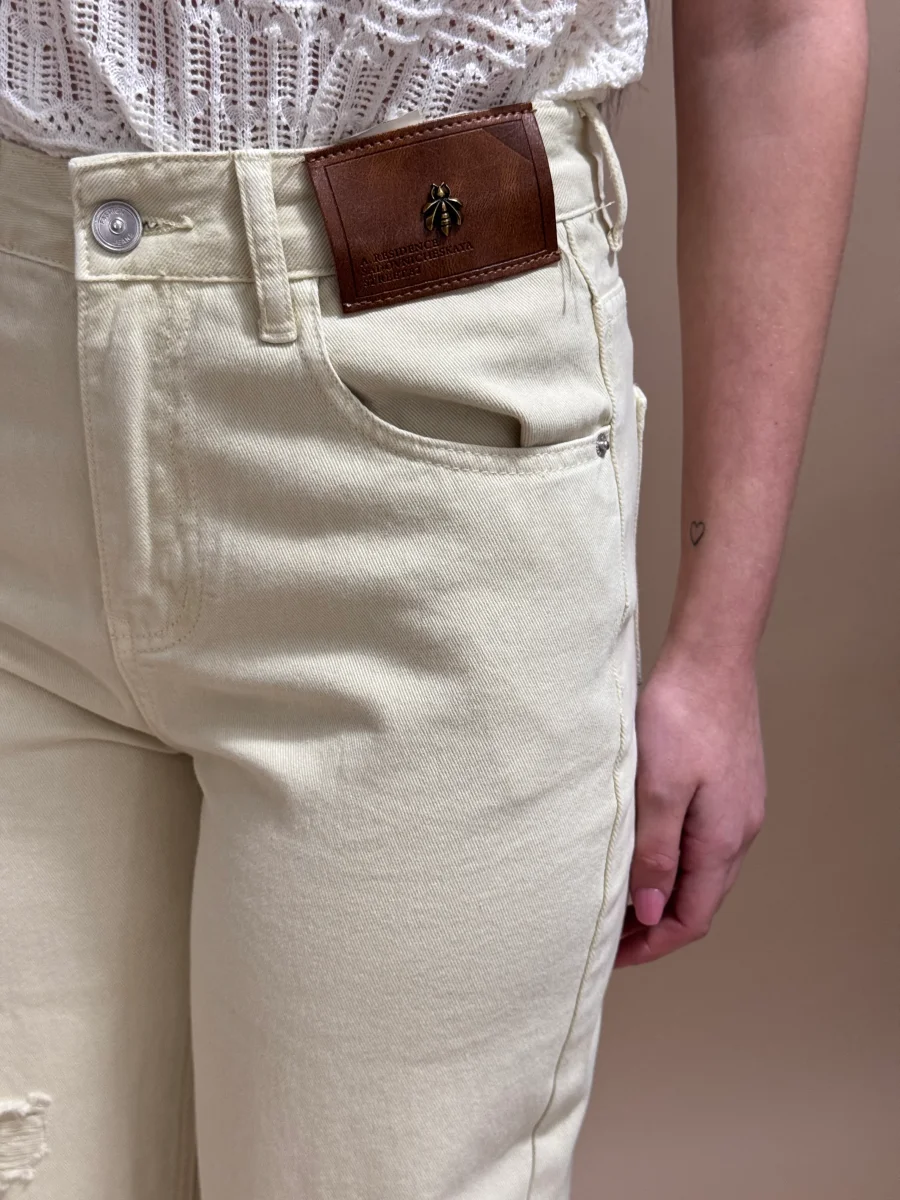 JEANS ARIELLE GIALLO - immagine 3