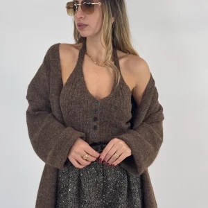 TWIN SET CORINNE CHOCO