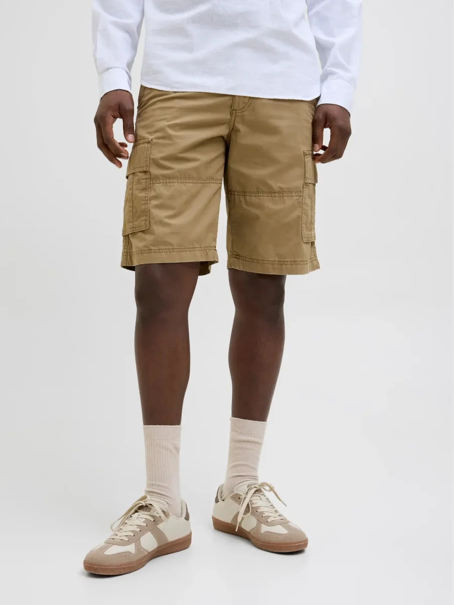 JACK & JONES BERMUDA CARGO - col. Beige - immagine 2