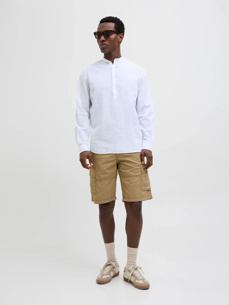 JACK & JONES BERMUDA CARGO - col. Beige - immagine 6