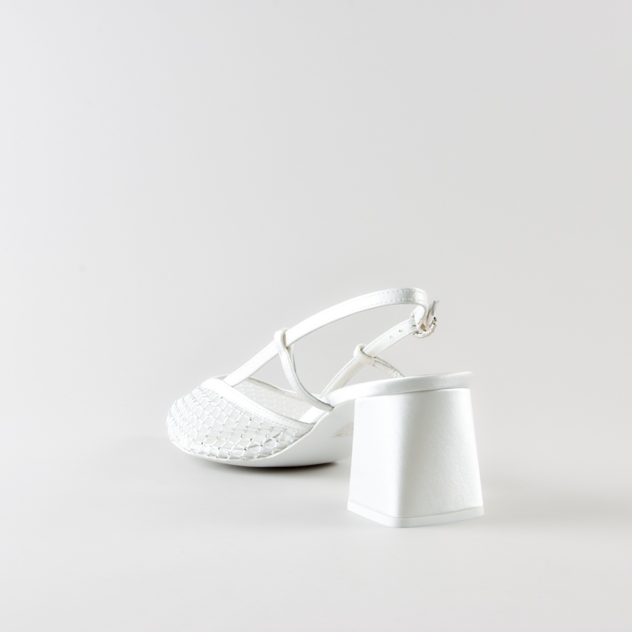 Slingback Reila 50 mm – Rete Strass - immagine 5