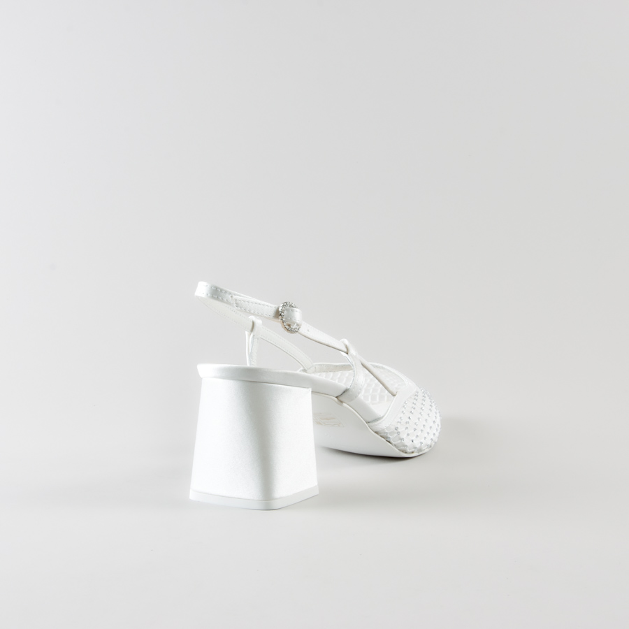 Slingback Reila 50 mm – Rete Strass - immagine 4