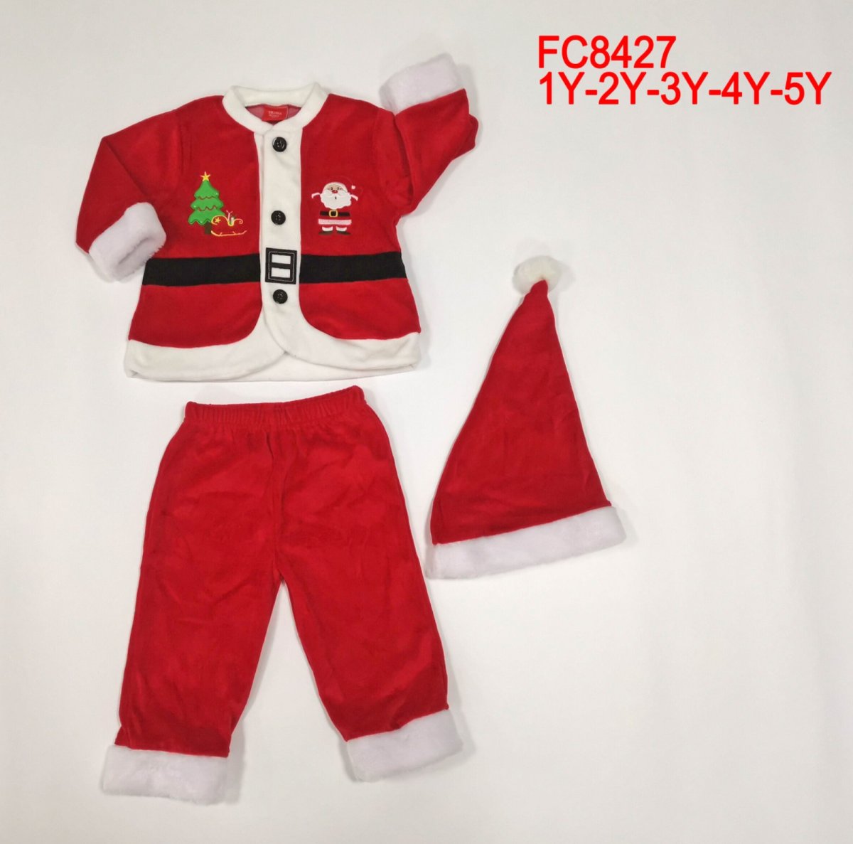 VESTITO BABBO NATALE BAMBINO - immagine 2