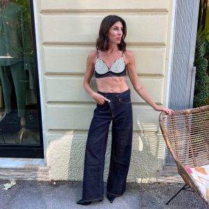 Jeans “Portafoglio” lavaggio blu scuro