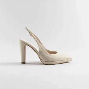 Slingback Amanda 100mm – Galassia Platino