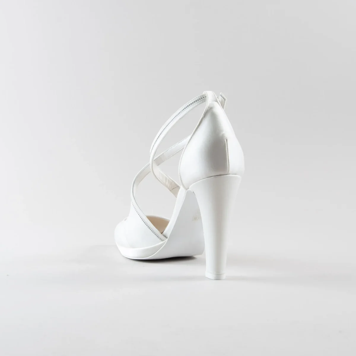 Décolleté Anita 100 mm – Satin Avorio - immagine 6