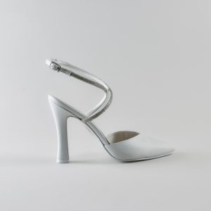 Ankle Strap Marta 90mm – Nappa Avorio