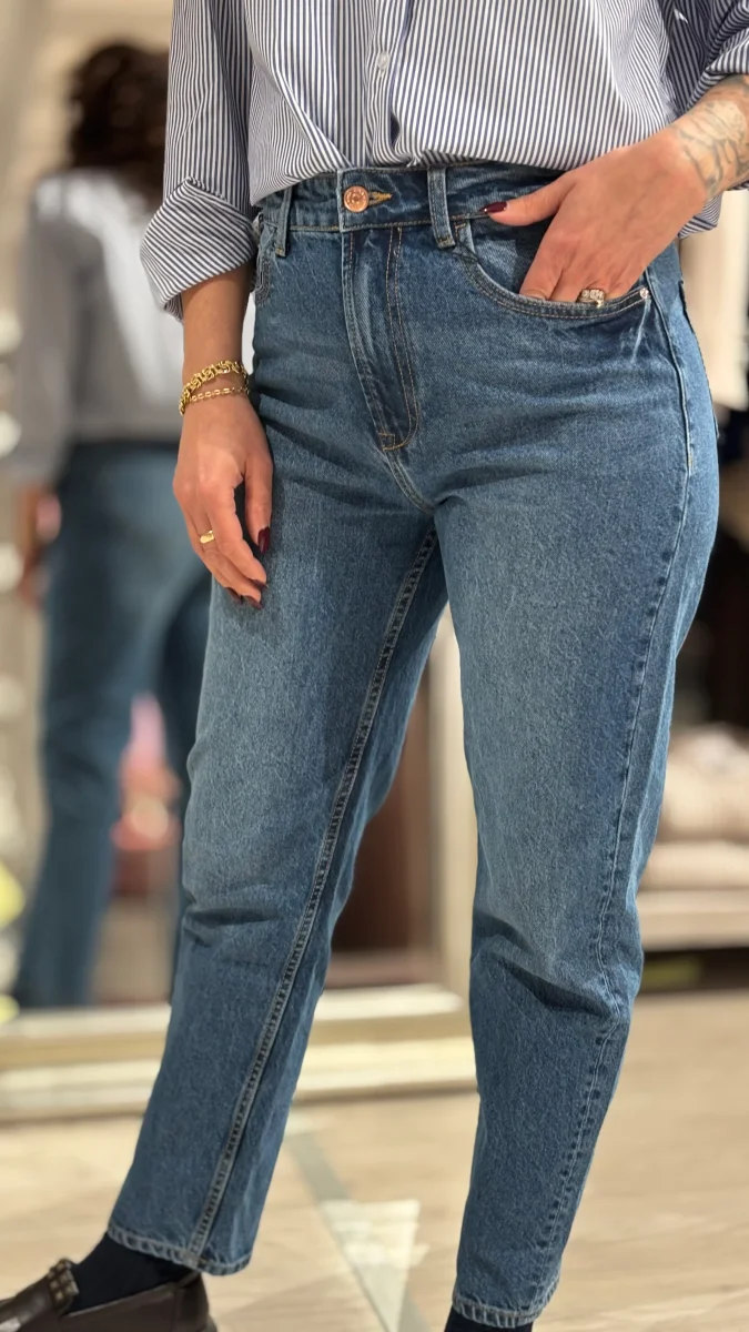 Jeans Mom Fit Slim - immagine 8
