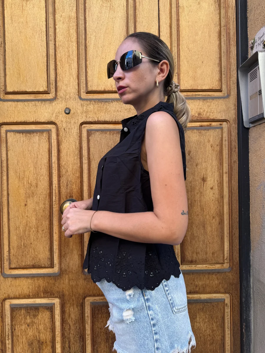 CAMICIA GIROMANICA PIZZO - immagine 9