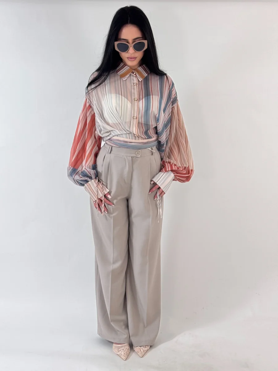 CAMICIA RIGHE REA - immagine 6