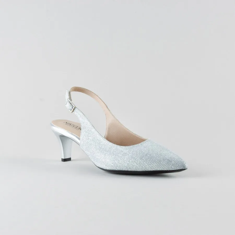 Slingback Lucy 50mm – Galassia Argento - immagine 3