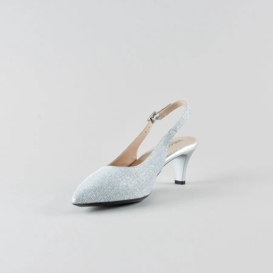 Slingback Lucy 50mm – Galassia Argento - immagine 4