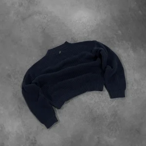 MIDNIGHT BLUE "P" KNIT