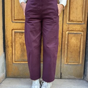 PANTALONE BEATRICE BORDEAUX