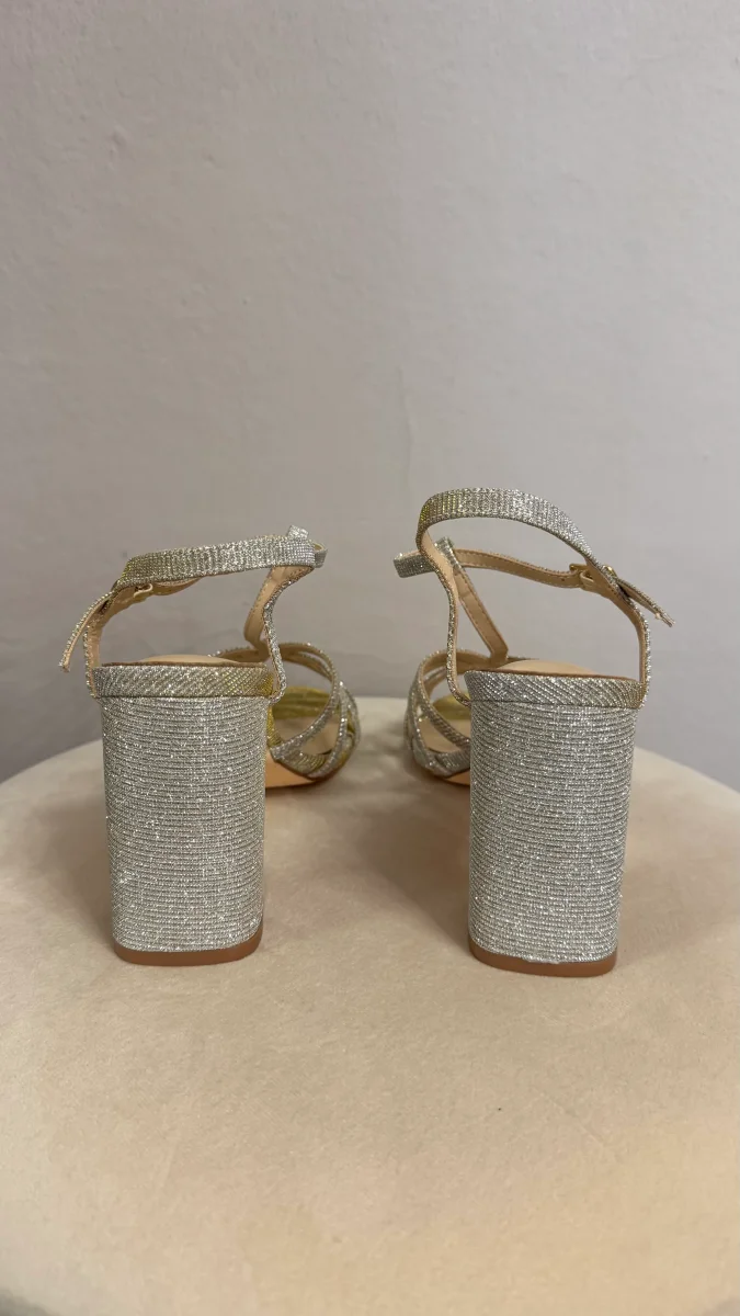 Celine Lurex Champagne pelle - immagine 6