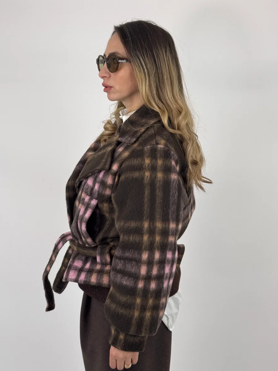 BOMBER SALLY TESSUTO CALDO ROSA - immagine 5