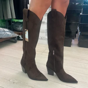 Camperos scamosciato testa di moro “Corina”