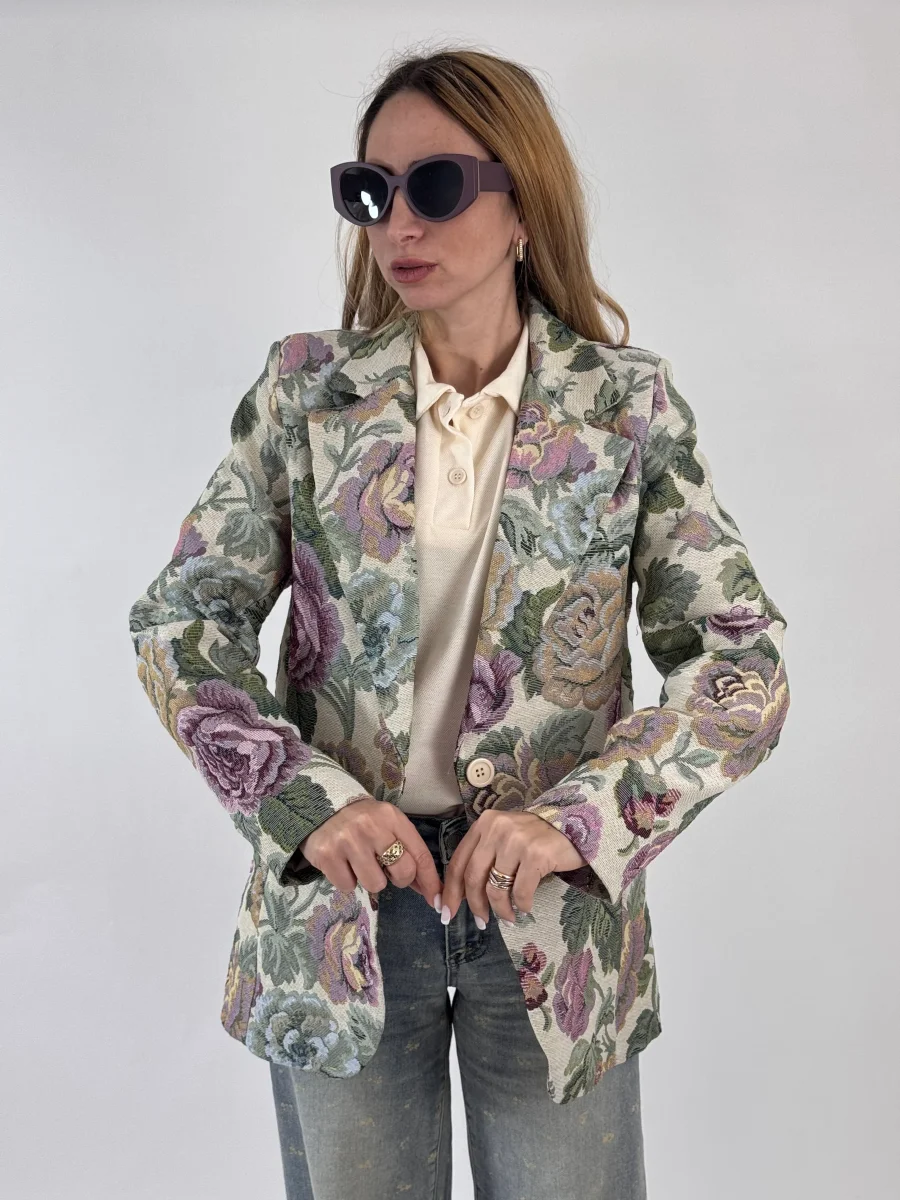 BLAZER MAGGIE BURRO - immagine 2