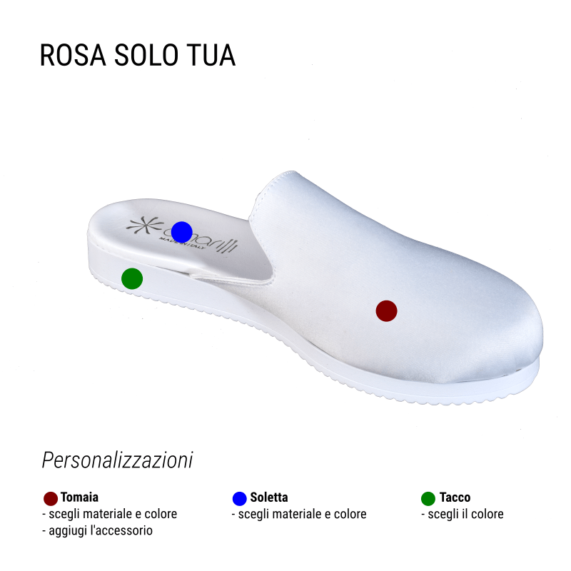 Rosa Solo Tua – Ciabatte da Personalizzare - immagine 2