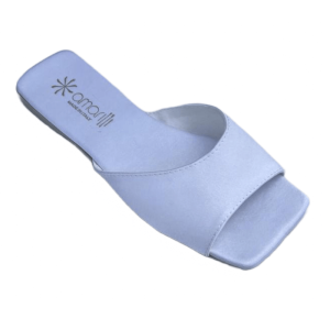 Alice: Ciabatte da Sposa in Raso a fascia singola