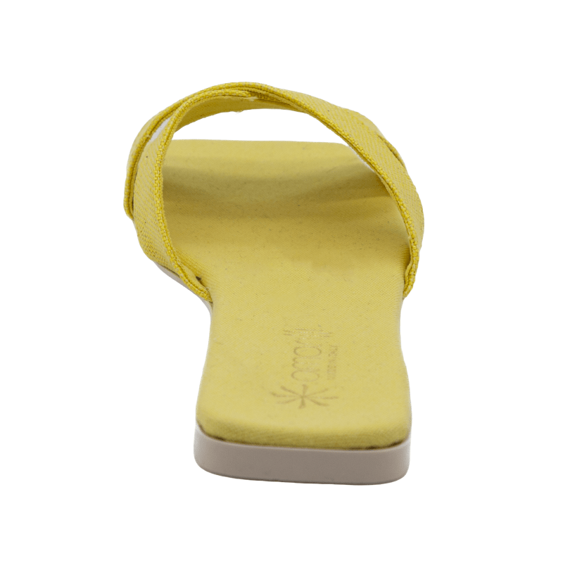 Barbara: Ciabatte per uscire a fasce incrociate in Rafia - immagine 5