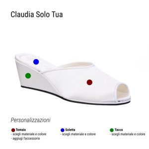 Claudia Solo Tua – Pantofole da Personalizzare