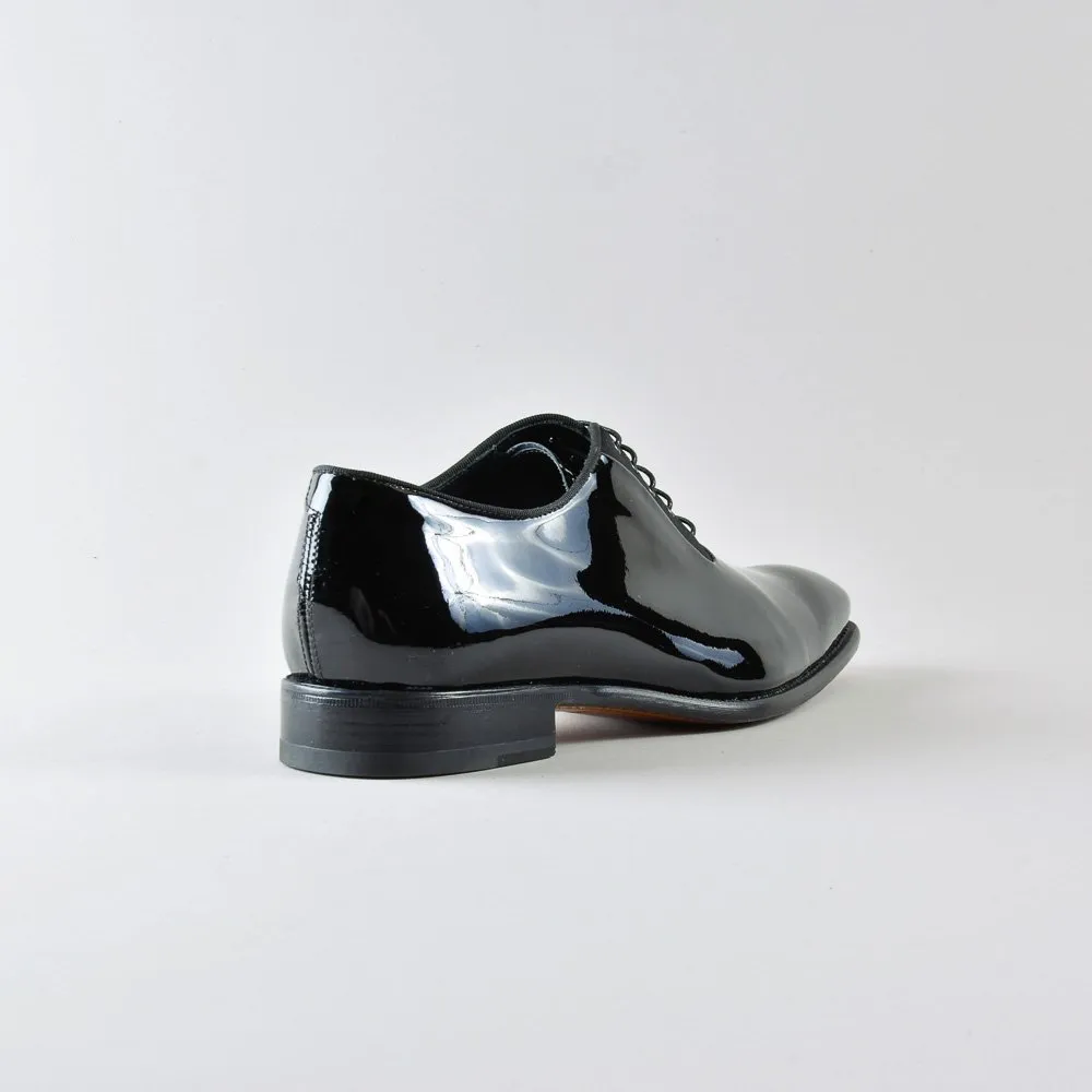 Andrea Francesina in Vernice con Dettagli in Canneté Nero - immagine 7