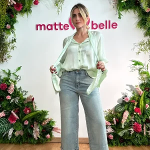 Camicia Rosy verde menta