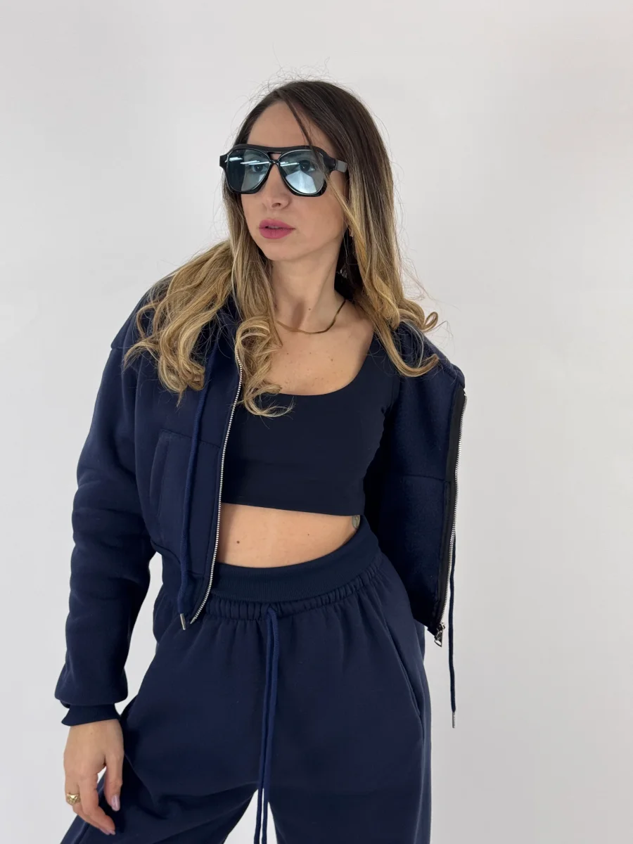 COORDINATO 3 PEZZI JIMMY BLU - immagine 3