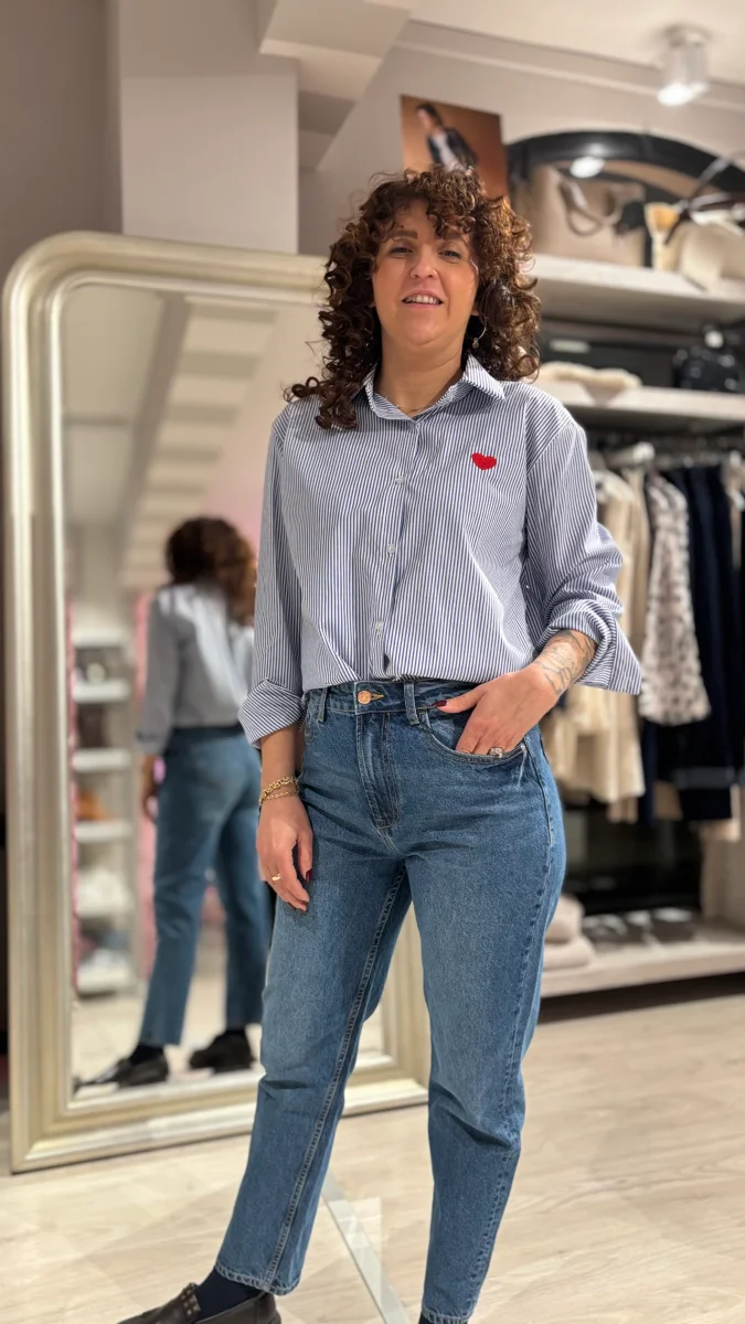 Jeans Mom Fit Slim - immagine 9