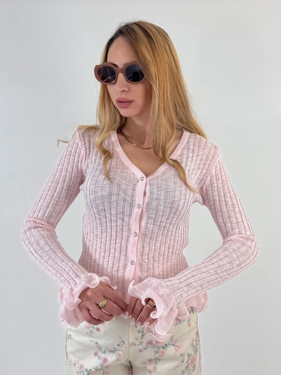 CARDIGAN ASTRID BOTTONI GIOIELLO - immagine 2